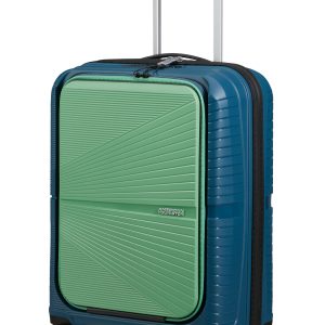 Airconic спинер на 4 колела 55cm и отделение за 15.6" лаптоп Син/Зелен