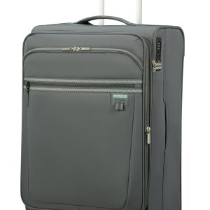 American Tourister AeroSpin Спинер на 4 колела 69 см с разширение Сив Базалт