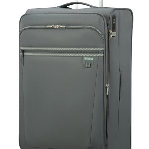 American Tourister AeroSpin Спинер на 4 колела 80 см с разширение Сив Базалт