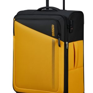 American Tourister Daring Dash Спинер на 4 колела 67 см с разширение Черен/Жълт
