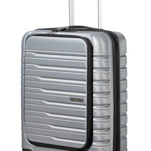 American Tourister Flashline Спинер 55см. и отделение за15.6" лаптоп Небесно Сребърно