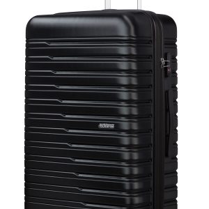 American Tourister Flashline Спинер 78см. с разширение Черна Сянка