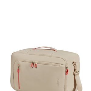 American Tourister Раница  PuffyPOP за 14" лаптоп и отделение за дрехи Бежов