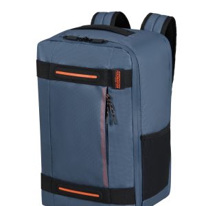American Tourister Раница Urban Track за 14" лаптоп и отделение за дрехи Син/Оранжев