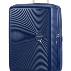 Куфар American Tourister Soundbox 67 см с разширение - тъмносин
