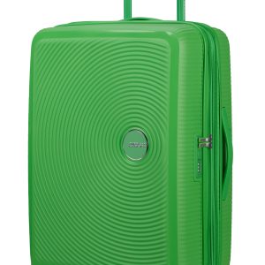 American Tourister Soundbox спинер на 4 колела 67cm с разширение Зелена Трева