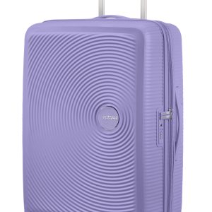 American Tourister Soundbox спинер на 4 колела 67cm с разширение Лавандула
