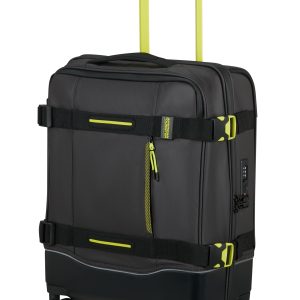 American Tourister Спинер на 4 колела Urban Track 55 см водоустойчив Черен/Лайм