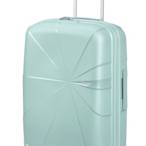 American Tourister Starvibe Спинер 67см. с разширение Металик Синьо Сърф