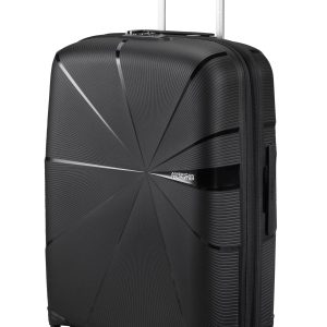 American Tourister Starvibe Спинер 67см. с разширение в Черен цвят