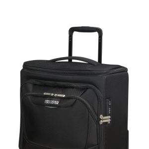 American Tourister SummerRide Куфар за под седалка на самолет с разширение Черен