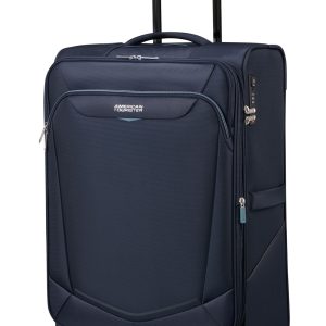 American Tourister SummerRide Спинер на 4 колела 69 см с разширение Тъмно Син