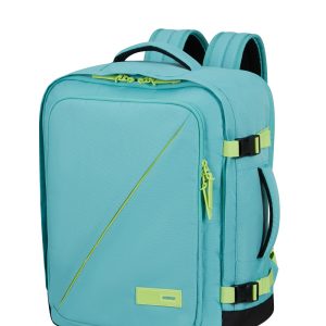 American Tourister Take2cabin Раница размер M за 15.6" лаптоп Тюркоаз/Лайм