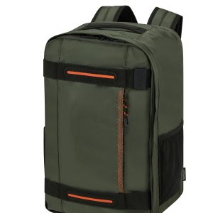 American Tourister Раница Urban Track за 14" лаптоп и отделение за дрехи тъмно зелен цвят