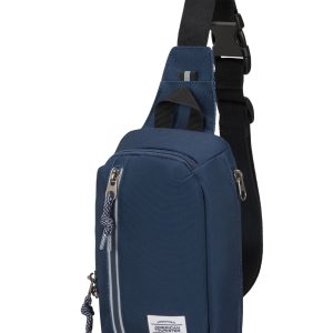 Ametican Tourister Brightup Чанта с една презрамка тип Sling Тъмно Син