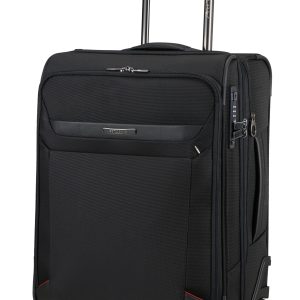 Pro-DLX 6 Куфар на 2 колела 55 см височина с разширение Черен