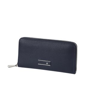 Zalia 3.0 SLG Дамски портфейл с 8 отделения за карти Тъмно Син