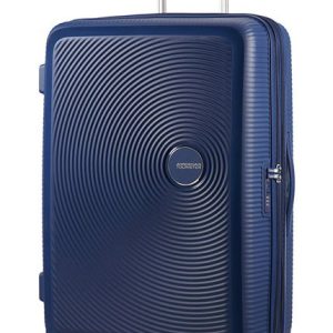 American Tourister куфар Soundbox 77 см - тъмно синьо