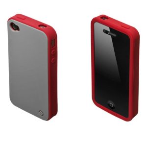 Калъф за телефон iPhone, серия iLuminor в елегантен сив цвят
