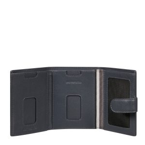 Портфейл FLAGGED 2.0 SLG с отделение за монети и карти RFID Син цвят