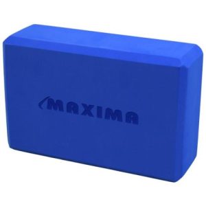 Йога блок MAXIMA, 23х15х8 см, Изработен от EVA, Син 30001507